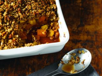 Butternut Squash and Apple Crumble