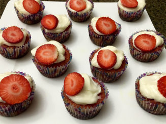 Beet Red Velvet Cupcakes