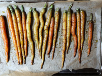 Curry Roasted Baby Carrots