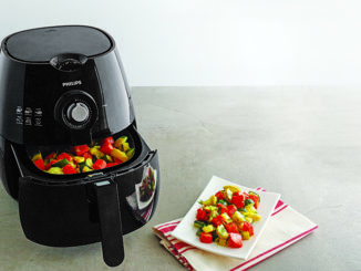 Philips Air Fryer filled with vegetables