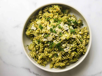 Broccoli Pesto Pasta Salad - Food & Nutrition Magazine - Stone Soup