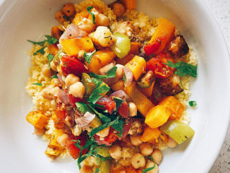 Roasted Vegetable and Chickpea Stew - Food & Nutrition Magazine - Stone Soup