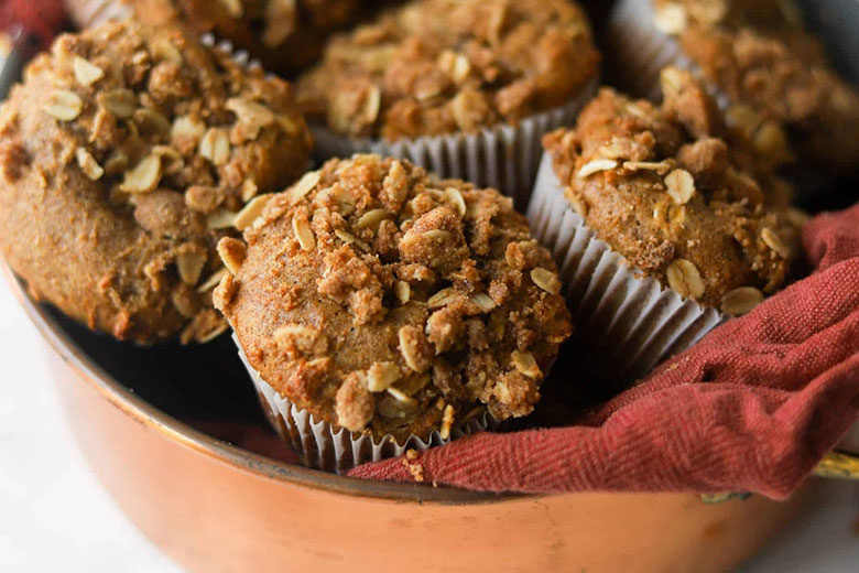 Coffee Cake Muffins with Cinnamon Streusel - Food & Nutrition Magazine - Stone Soup