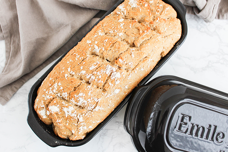 Emile Henry Covered Bread + Loaf Pan