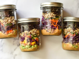 Thai-Inspired Quinoa Salad Jars - Food & Nutrition Magazine - Stone Soup