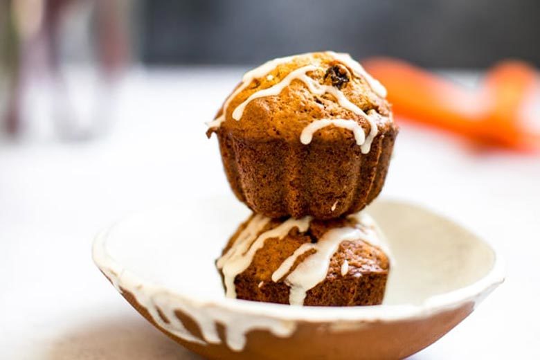 Mini Carrot Cake Muffins with Orange Glaze | Food & Nutrition | Stone Soup