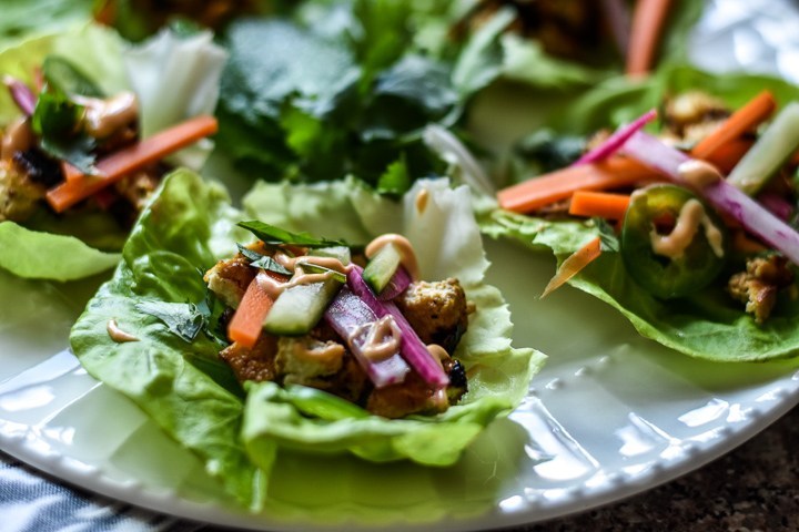 Tofu Banh Mi Lettuce Wraps | Food & Nutrition | Stone Soup